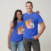 Eenhamster Squad Schattige Hamster Friends T-shirt (Unisex)