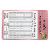 Eenheden van Maatregel Watermeloen Ontwerp Magneet (Horizontaal)