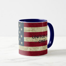 Eénheid Boodschap Patriottische Koffiemok Mok