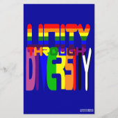 Eenheid door diversiteit flyer (Voorkant)