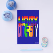 Eenheid door diversiteit flyer (Enkel)