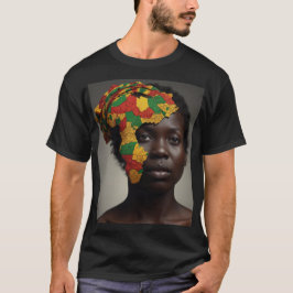 Eenheid en onderwijs: Afrika's Kaart van Hoop T-shirt