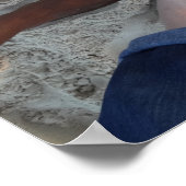 Eenheid! Etnische diversiteit Rum Point Cayman Isl Poster (Hoek)