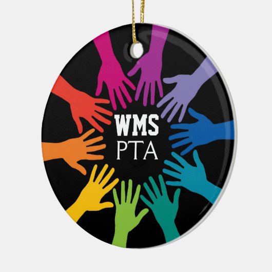 Eenheid - Handen - SRF Keramisch Ornament (Links)