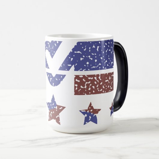 Eenheid in actie - een baken van partnerschap magische mok (Voorkant rechts)