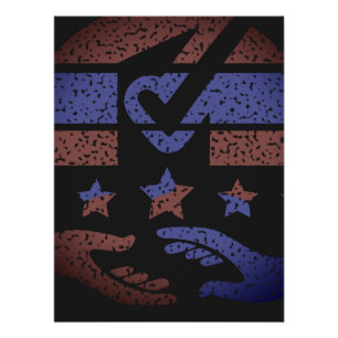 Eenheid in actie - een baken van partnerschap perfect poster