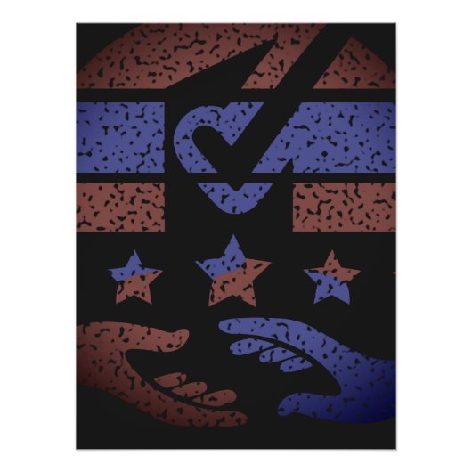 Eenheid in actie - een baken van partnerschap perfect poster (Voorkant)