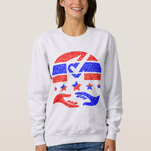 Eenheid in actie - een baken van partnerschap trui