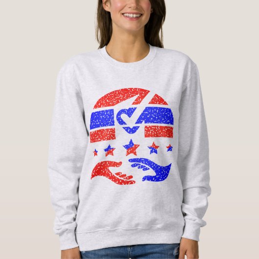 Eenheid in actie - een baken van partnerschap trui (Voorkant)