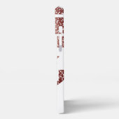 Eenheid in actie - een modern eerbetoon iPhone hoesje (Linkerkant)