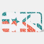 Eenheid in actie - een modern eerbetoon iPhone hoesje (Achterkant horizontaal)