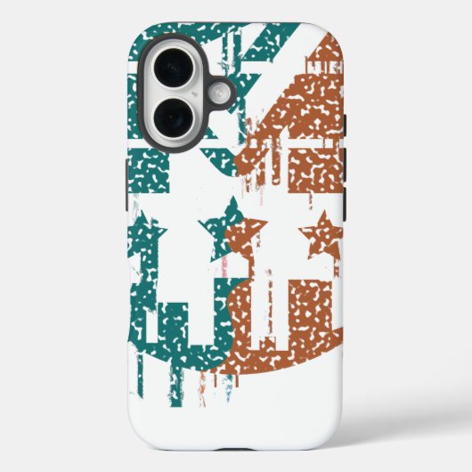 Eenheid in Beweging - Druppels Democratie Case-Mate iPhone Case (Achterkant)