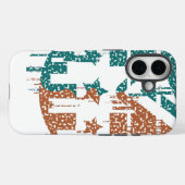 Eenheid in Beweging - Druppels Democratie Case-Mate iPhone Case (Achterkant (horizontaal))