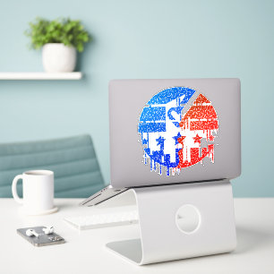 Eenheid in Beweging - Druppels Democratie Sticker