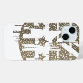 Eenheid in beweging - druppels van de democratie Case-Mate iPhone case (Achterkant (horizontaal))