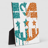 Eenheid in beweging - druppels van de democratie fotoplaat (Zijkant)