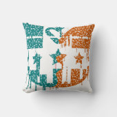 Eenheid in beweging - druppels van de democratie kussen (Voorkant)