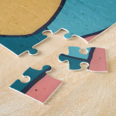 Eenheid in diversiteit houdt handen puzzel vast. legpuzzel (Zijkant)