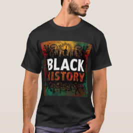 Eenheid in kleur Black History Month T-shirt