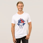 Eenheid in Kracht Tri-Blend Shirt (Voorkant volledig)