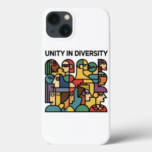 Eenheid in verscheidenheid - Geometrische Rainbow Case-Mate iPhone Case