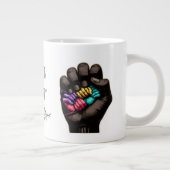 Eenheid in verscheidenheid grote koffiekop (Rechts)