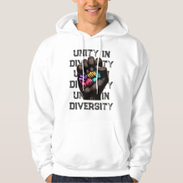 Eenheid in verscheidenheid hoodie