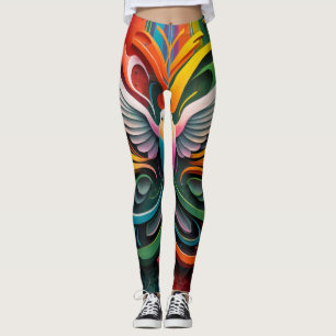EENHEID IN VLUCHT: EEN VISIE VAN VREDE LEGGINGS