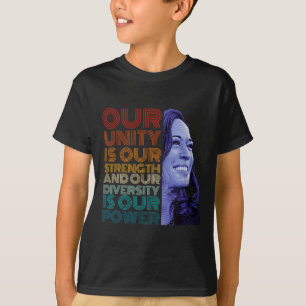 Eenheid is onze kracht Diversiteit is onze kracht T-shirt