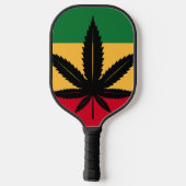 Eenheid is vrede pickleball paddle (Achterkant)