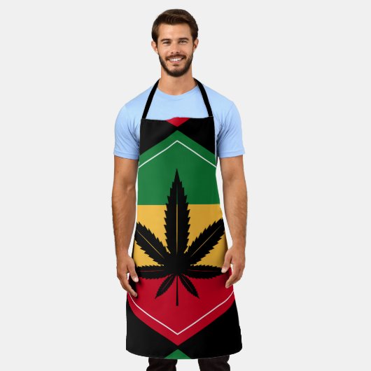 Eenheid is vrede schort (Gedragen)