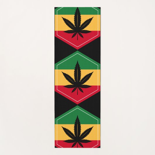 Eenheid is vrede yogamat (Voorkant)