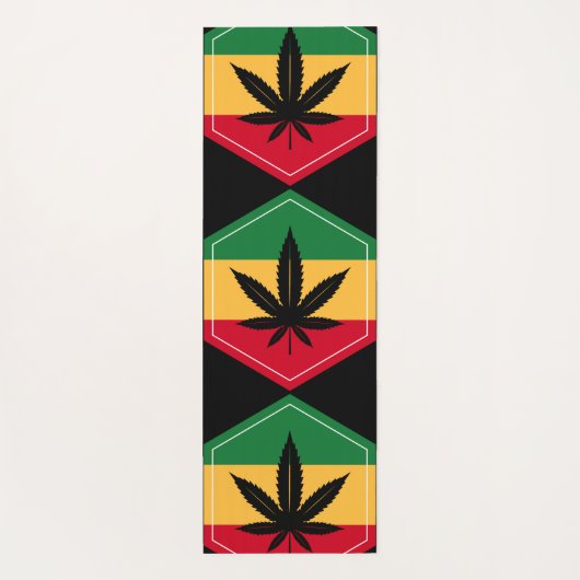 Eenheid is vrede yogamat (Achterkant)