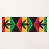 Eenheid is vrede yogamat (Voorkant (horizontaal))