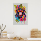 "Eenheid met het universum" APE-Poster Poster (Keuken)