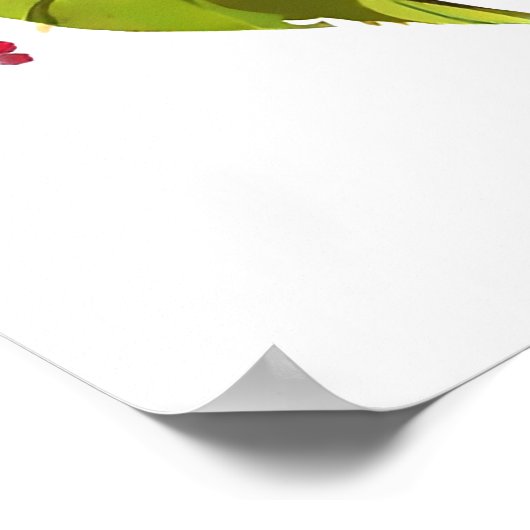 "Eenheid met het universum" APE-Poster Poster (Hoek)