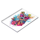 "Eenheid met het universum" Uil Notitieboek (Linkerzijde)