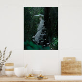 Eenheid met natuur poster (Keuken)