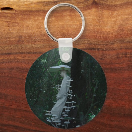 Eenheid met natuur sleutelhanger (Achterkant)