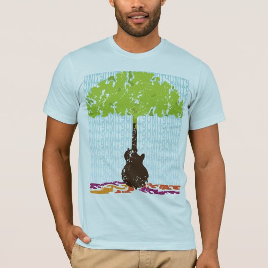 Eenheid met T-shirt voor muziek (Voorkant)