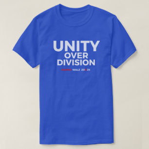 Eenheid over Divisie - Harris Walz 2024 T-shirt