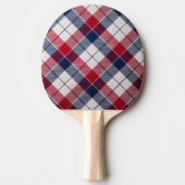 Eenheid Plaid Tafeltennisbatje (Voorkant)