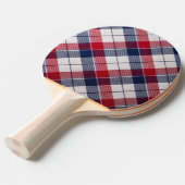 Eenheid Plaid Tafeltennisbatje (Voorkant Gekanteld)