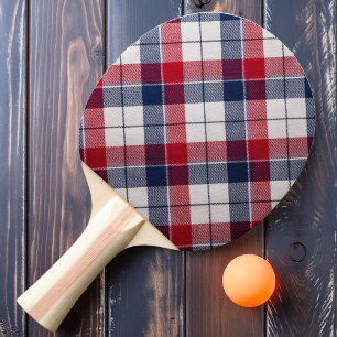 Eenheid Plaid Tafeltennisbatje