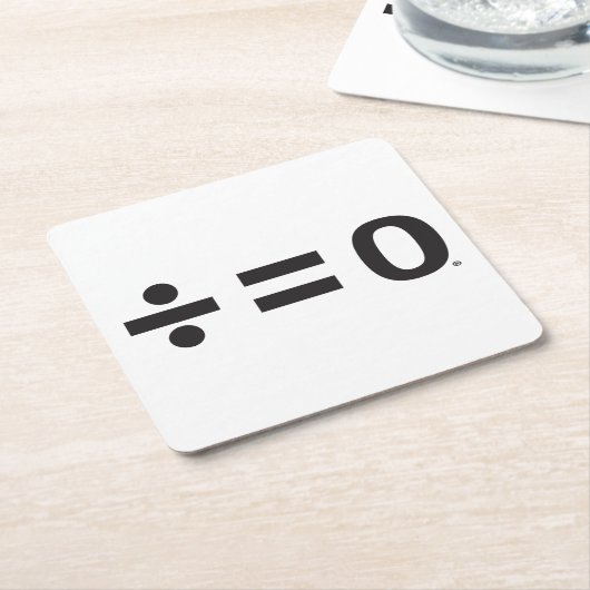 Eenheid Symbool Square Onderzetters (Schuin)