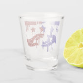 Eenheid te midden van verschillen shot glas (Achterkant)