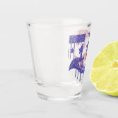 Eenheid te midden van verschillen shot glas (Links)