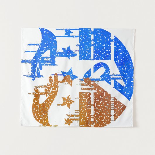 Eenheid te midden van verschillen wandkleed (Voorkant (horizontaal))