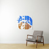 Eenheid te midden van verschillen wandkleed (In Situ (horizontaal))