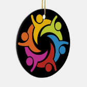 Eenheid - Teamwork - SRF Keramisch Ornament (Rechts)